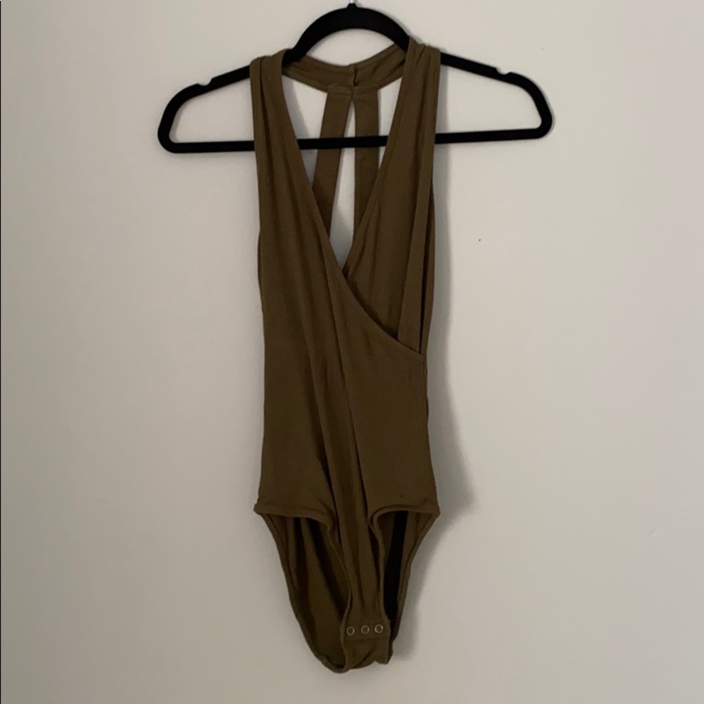 Abercrombie Ribbed Bodysuit